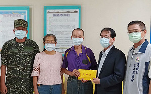 漢光操演意外 高市府慰問受傷高市籍軍人及家屬