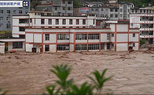 地震加上暴雨 中國汛災警戒！官方表情勢嚴峻 上調防災級別