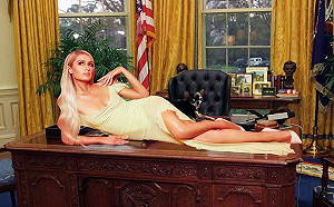 希爾頓千金選總統高喊「讓美國再辣一遍」  破饒舌歌手「肯爺」佈局