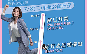 豪言815後做市長後... 李眉蓁自行公布「市長公開行程」