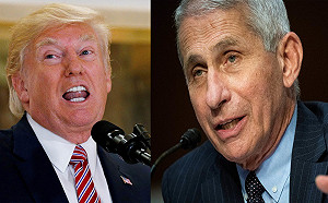 與川普衝突更加檯面化 佛奇進不了白宮 記者會還被人取代發言