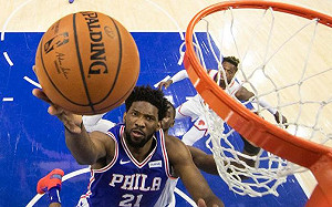 NBA／恩比德穿防護衣抵奧蘭多也要酸　球評偷刪文被抓包(影)