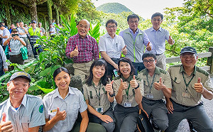 (影)蘇貞昌向山致敬 將進一步給巡山員更好的支援