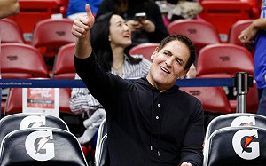 NBA／支持肯爺選總統？庫班：我愛他的音樂但不會投他(影)