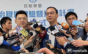 拉攏侯、馬抵「江韓合盟」? 朱立倫同框江啟臣：現在只有「防綠聯盟」