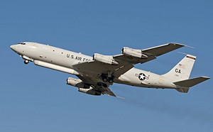 美軍今天再現南海上空！E-8C偵察機3天內2次抵近中國廣東沿海