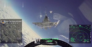 (影) 中國首度釋出戰鬥機「狗鬥」畫面 空中鐵拳部隊全英文操作