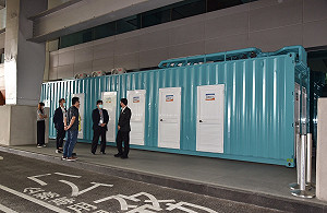 2座「貨櫃採檢屋」桃機啟用！可10人同時檢測提高效率