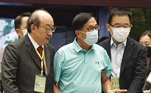 陳水扁北上參與黨職投票　全程半小時未與蔡英文見面