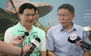 柯文哲、吳益政酸蔡英文：以前沒有光榮感，所以現在才要找回？