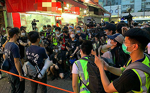 港創單日確診新高 新華社甩鍋:反對派造成防疫漏洞