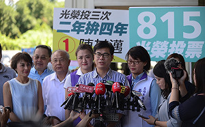 李眉蓁將找韓國瑜站台  陳其邁:候選人自己要承擔結果