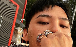 GD驚變「花臉男」!  自拍照滿臉痘化妝也遮不住