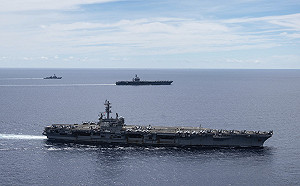 經南海爭議水域  澳洲軍艦與中國一度對峙