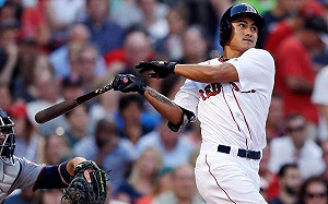 MLB／台灣之光！林子偉7局下代打　新球季首打席就敲安(影)