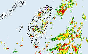 快訊》雷聲轟轟！大雷雨彈襲擊雙北、桃園