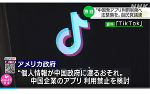 禁TikTok再＋1？日議員呼籲政府制定防中國政策