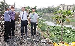 安良港大排改善工程動工  蔡其昌：中央、地方攜手合作最佳典範