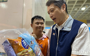 新北庇護工廠舉辦父親節展售會  振興券捧場約占兩成