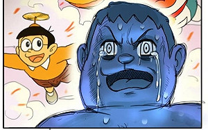 哆啦A夢R18同人漫畫引爆迷因連發 創作者微博遭檢舉停權