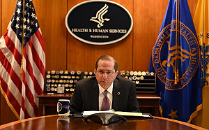 美衛生部長將來台 斷交以來最高層級閣員