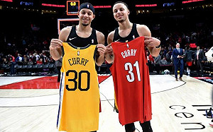 NBA／預告在季後賽亮相　柯瑞：穿著我的獨行俠球衣