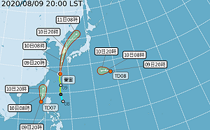 熱帶性低氣壓逼近台灣  恐增強為颱風