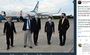 訪團病毒檢測結果均為陰性 阿札爾：台灣在全球衛生領域占領導地位