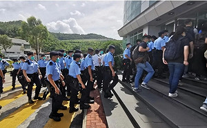 港警入壹傳媒大樓搜查 港記協：有如第三世界