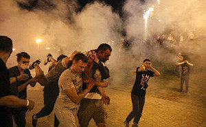 認盧卡申科大選舞弊 白俄羅斯民眾上街抗議