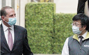 美衛生部長抵台  趙立堅：堅決反對美台官方往來