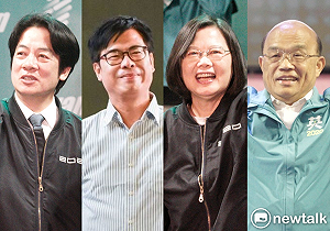 選前之夜藍綠白激戰  韓國瑜大戰綠三大巨頭