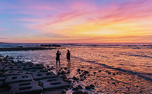 竹圍漁港假日音樂趴！2熱門景點拍照賞日落