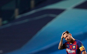 足球／恥辱之戰！巴塞2比8遭拜仁血洗　梅西下車被狂噓