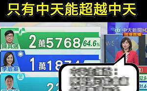 遭網酸開票數「差很大」 中天聲明：沒有一票是灌的！