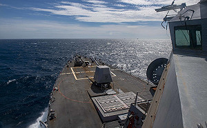 美艦穿台海 羅致政：對共軍嚇阻作用很大