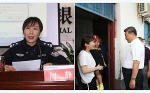 作秀被抓包？習近平去安徽勘災 災民抱小孩迎接被質疑「臨時演員」