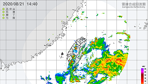 快訊》對流雨彈炸開！全台11縣市  慎防雷擊、強陣風