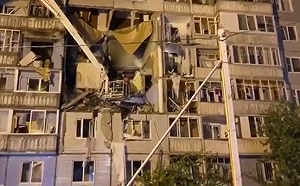 (影) 俄羅斯一棟大樓發生氣爆 3人喪生 仍有38人下落不明