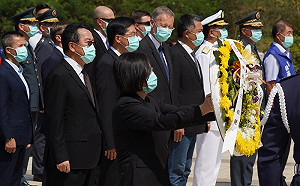 總統金門追悼八二三砲戰將士  AIT處長首度出席