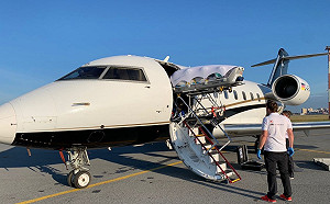 普亭眼中釘醫療專機抵柏林3小時 假訊息開始滿天飛