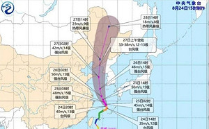 巴威恐成中國東北史上最強颱風  網引華春瑩名句:暴風雨來得太猛烈