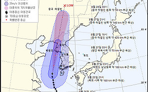 颱風巴威直逼南北韓   濟州島首當其衝災情頻傳