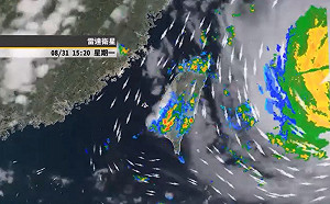 梅莎外圍環流雨彈炸北台灣！彭啟明：撐傘也會全身淋濕