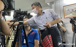 九一記者節 柯文哲準備小禮物送「鯊魚」