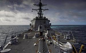 中媒硬扯美艦走「澎湖水道」 海軍怒斥：惡意煽動報導 藉故引發台海爭議