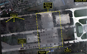 黨慶倒數一個月！北韓大量坦克、軍隊聚集平壤