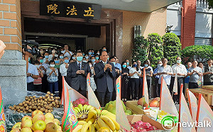 立院中元普渡 游錫堃：中國若不改為定期改選 有天會改朝換代