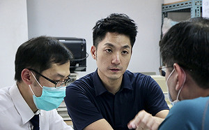 參選2022台北市長起手式？  蔣萬安首個跨區服務今北投開張