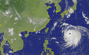 海神之眼超清晰！已成強颱衝日韓  台灣這4區慎防午後雷雨狂炸